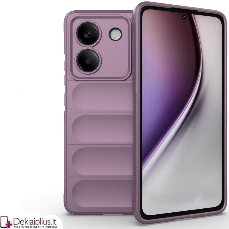 Magic Shield guminis dėklas su kameros apsauga - violetinis (Xiaomi Poco M7 Pro 5G) Magic Shield guminis dėklas su kameros apsauga - violetinis (Xiaomi Poco M7 Pro 5G)